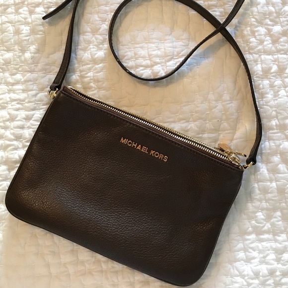 MICHAEL Michael Kors Handbags - Michael Kors Tri-Zip Crossbody Bag, BROWN
